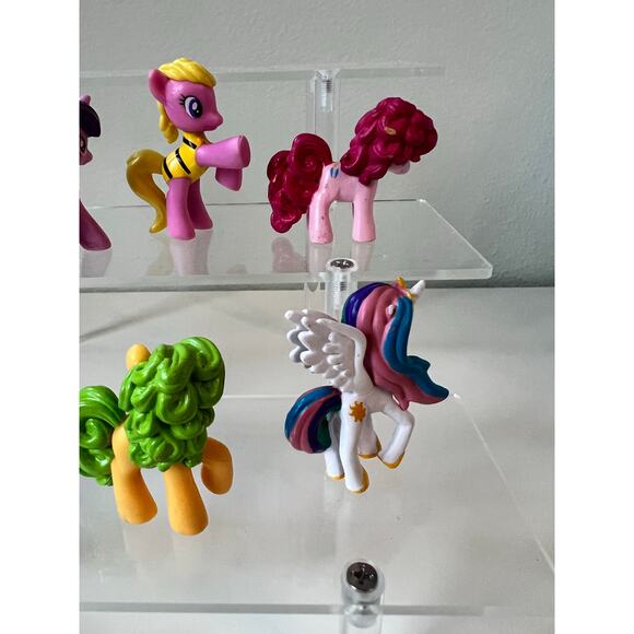 My Little Pony Mini G4 Blind bag Mixed Figures and 1 McDs Rarity Toy Lot of 10 - Picture 7 of 12